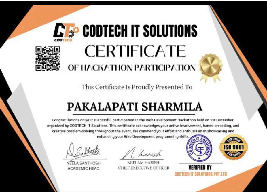 Certificate 1